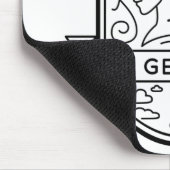 〔占星術の〕十二宮図バッジシンボルジェミニストローク マウスパッド (コーナー)