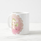 〔占星術の〕十二宮図バランス天秤座 コーヒーマグカップ (正面左)
