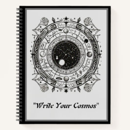 〔占星術の〕十二宮図パターン：複雑な天体デザイン ノートブック