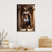 〔占星術の〕十二宮図パワー： Gemini ポスター (キッチン)