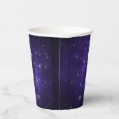 〔占星術の〕十二宮図パープルアクエリアス |占星術占星術 紙コップ (右)