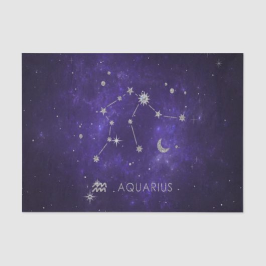 〔占星術の〕十二宮図パープルアクエリアス |占星術占星術 薄葉紙 (正面)