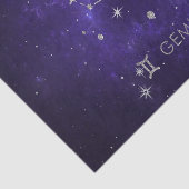 〔占星術の〕十二宮図パープルジェミニ |宇宙占星術占星術 薄葉紙 (詳細)