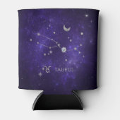 〔占星術の〕十二宮図パープルタウロス |宇宙占星術占星術 缶クーラー (正面)