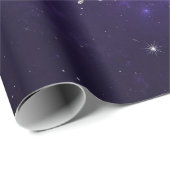 〔占星術の〕十二宮図パープルピセス |宇宙占星術占星術 ラッピングペーパー (ロールコーナー)