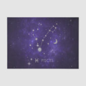 〔占星術の〕十二宮図パープルピセス |宇宙占星術占星術 薄葉紙 (正面)