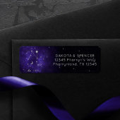 〔占星術の〕十二宮図パープルリブラ |宇宙占星術占星術 ラベル