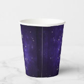 〔占星術の〕十二宮図パープルリブラ |宇宙占星術占星術 紙コップ (右)