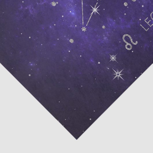 〔占星術の〕十二宮図パープルレオ |宇宙占星術占星術 薄葉紙 (詳細)