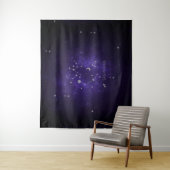 〔占星術の〕十二宮図パープル射手座 |占星術占星術 タペストリー (インサイチュ)