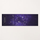 〔占星術の〕十二宮図パープル射手座 |占星術占星術 ヨガマット (正面(横))