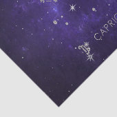 〔占星術の〕十二宮図パープル山羊座 |占星術占星術 薄葉紙 (詳細)