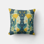 〔占星術の〕十二宮図ビベスジェミニピロー クッション (正面)