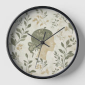 〔占星術の〕十二宮図ビベス《星座》乙女座 – 時計 (正面)