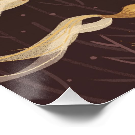 〔占星術の〕十二宮図ピセスバイアレクサンドラディカイア ポスター (コーナー)