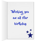 〔占星術の〕十二宮図ピースカード、占星術誕生日カード (内側 (右))