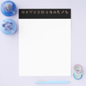 〔占星術の〕十二宮図フライヤー チラシ (シングル)