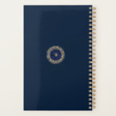 〔占星術の〕十二宮図ホイール(カスタマイズ可能な文字) プランナー手帳 (裏面)