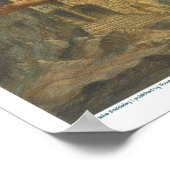 〔占星術の〕十二宮図ポスター – 《星座》乙女座 ポスター (角)