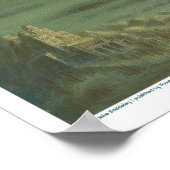 〔占星術の〕十二宮図ポスター – 魚座 ポスター (角)