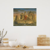 〔占星術の〕十二宮図ポスター – Leo ポスター (キッチン)