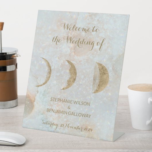 〔占星術の〕十二宮図ムーンシナエレガントル金ゴールドフラ結婚ット 台座サイン (インサイチュ)