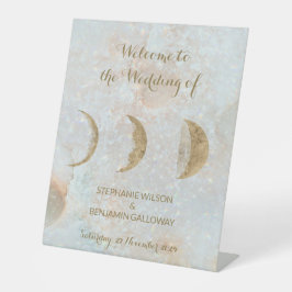 〔占星術の〕十二宮図ムーンシナエレガントル金ゴールドフラ結婚ット 台座サイン