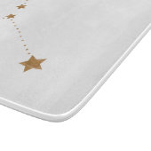 〔占星術の〕十二宮図モダン徴候金ゴールドがん |エレメント水 カッティングボード (角)