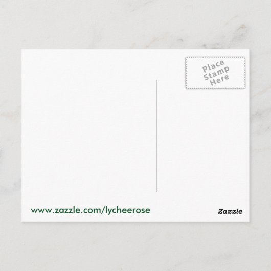 〔占星術の〕十二宮図モンキーポストカード ポストカード (裏面)