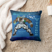 〔占星術の〕十二宮図ユニバースタウルス装飾用クッション クッション (ブランケット)