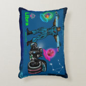 〔占星術の〕十二宮図ユニバースリブラアクセントピロー アクセントクッション (正面(垂直))