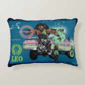 〔占星術の〕十二宮図ユニバースレオアクセント枕 アクセントクッション (正面)