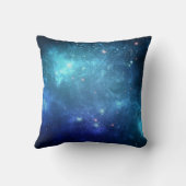 〔占星術の〕十二宮図ユニバース – アクエリウス装飾用クッション クッション (裏面)