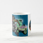 〔占星術の〕十二宮図ユニバース – レオマグ コーヒーマグカップ (中央)