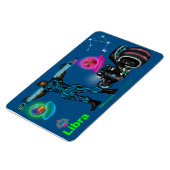 〔占星術の〕十二宮図ユニバース – 天秤座マグネット マグネット (左側)