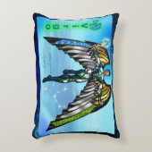 〔占星術の〕十二宮図ユニバース – 《星座》乙女座アクセント枕 アクセントクッション (正面(垂直))