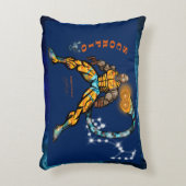 〔占星術の〕十二宮図ユニバース – 蠍座アクセント枕 アクセントクッション (正面(垂直))