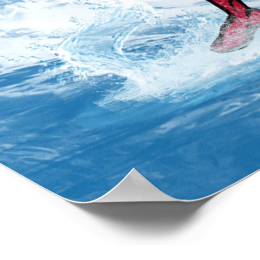 〔占星術の〕十二宮図ユニバース – Aquarius Poster ポスター (角)