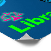 〔占星術の〕十二宮図ユニバース – Libra Poster ポスター (角)