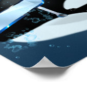 〔占星術の〕十二宮図ユニバース – Pisces Poster ポスター (角)