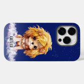 〔占星術の〕十二宮図レオオンクラウドブルースタースキー形成 Case-Mate iPhoneケース (裏面 (横))