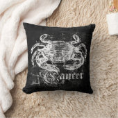 〔占星術の〕十二宮図ヴィンテージがん クッション (ブランケット)