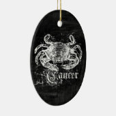 〔占星術の〕十二宮図ヴィンテージがん セラミックオーナメント (右)