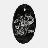 〔占星術の〕十二宮図ヴィンテージ蠍座 セラミックオーナメント (右)