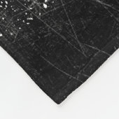 〔占星術の〕十二宮図ヴィンテージ フリースブランケット (角)