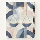 〔占星術の〕十二宮図ヴィーブスリブラ – スパイラルノートブック ノートブック (裏面)