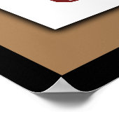 〔占星術の〕十二宮図中国ののルースターペーパーカットシーン ポスター (角)