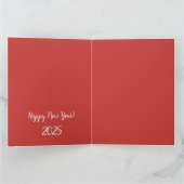 〔占星術の〕十二宮図中国のシンボル新年2025スネークアジアst カード (内部)