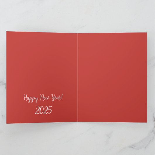 〔占星術の〕十二宮図中国のシンボル新年2025スネークアジアst カード (内部)