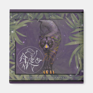 〔占星術の〕十二宮図中国のタイガー磁石 マグネット